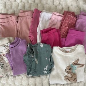 Assorted 2T Girls' Clothing Bundle- 13 Items